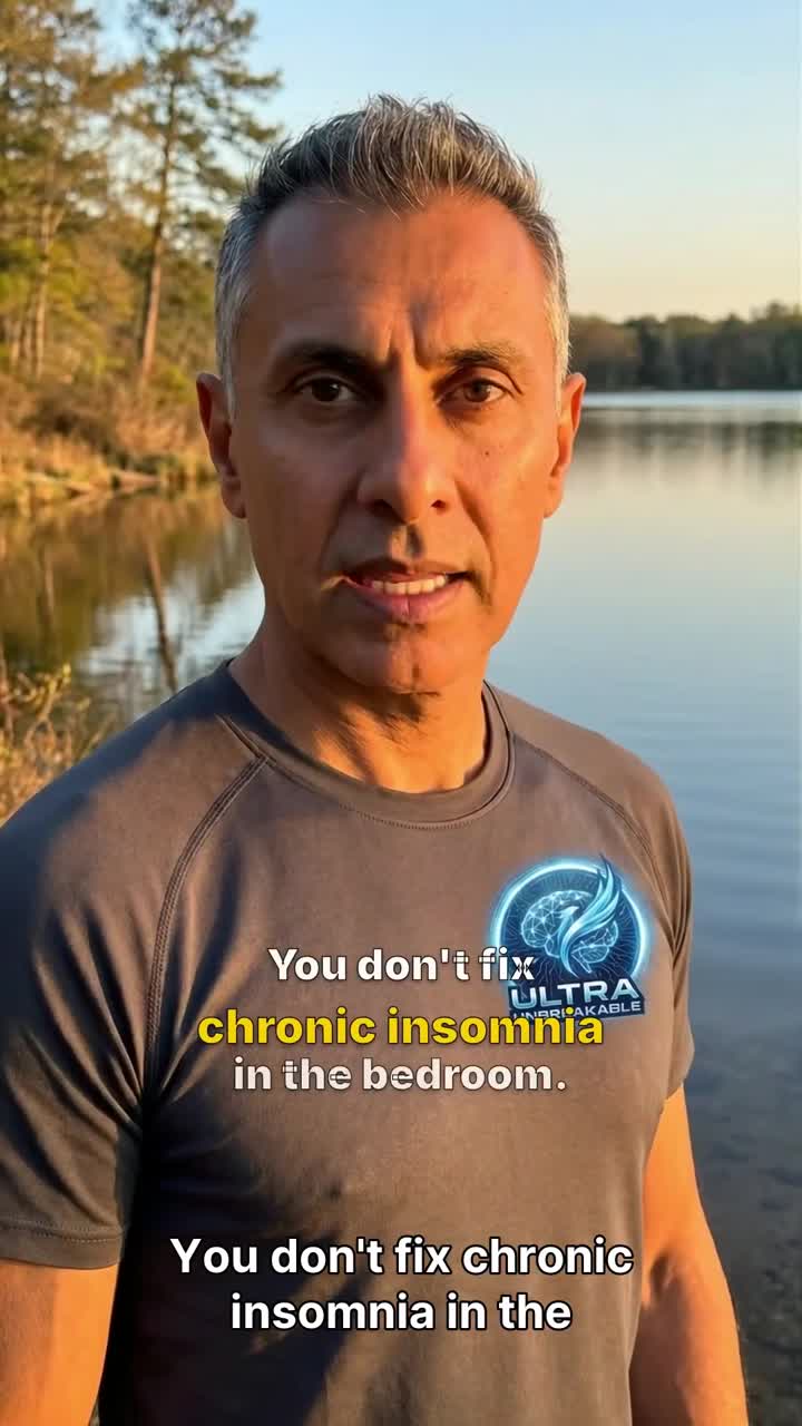 Fix Chronic Insomnia — It Starts Before Bedtime